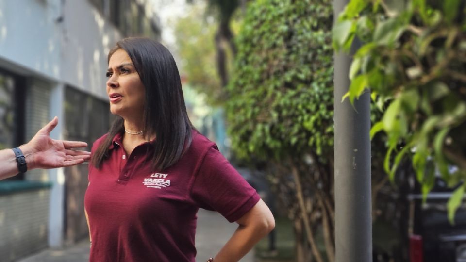 Leticia Varela, candidata en la alcaldía Benito Juárez.