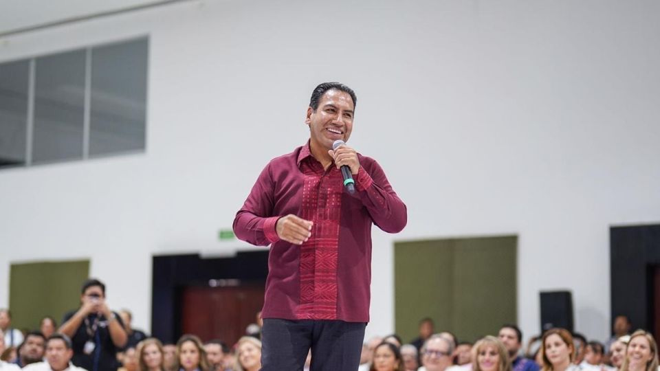 Eduardo Ramírez, candidato morenista a la gubernatura de Chiapas.