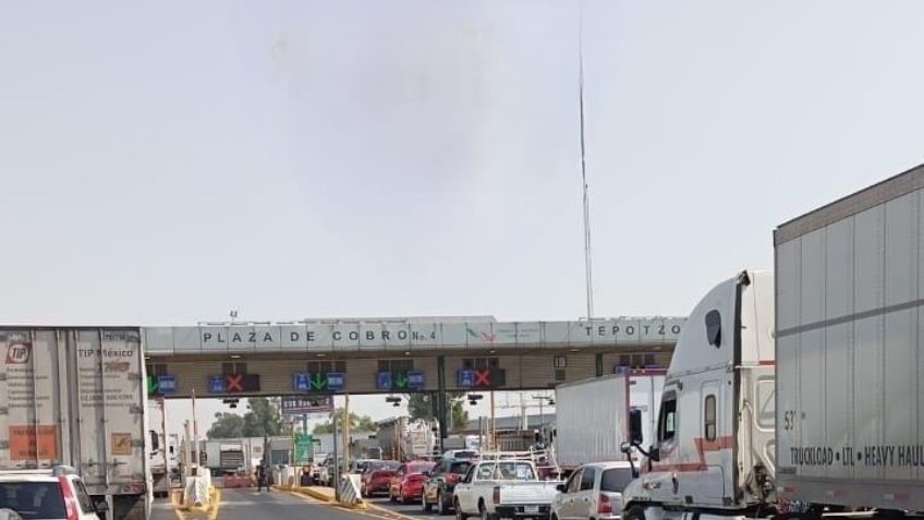 ¿Qué pasó en la México-Querétaro, hoy jueves 18 de abril?