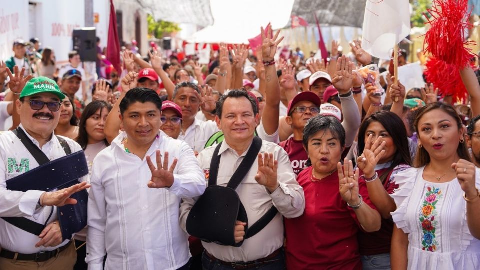 La coalición liderada por Joaquín 'Huacho' Díaz espera transmitir a los ciudadanos de Yucatán su compromiso con el desarrollo integral del estado