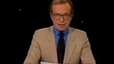 Momento en que Jacobo Zabludovsky narraba eclipse de 1991 y menciona que no volverá a ocurrir otro hasta abril de 2024