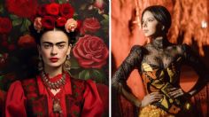 Ángela Aguilar evoca a Frida Kahlo y le rinde tributo con su look folclórico