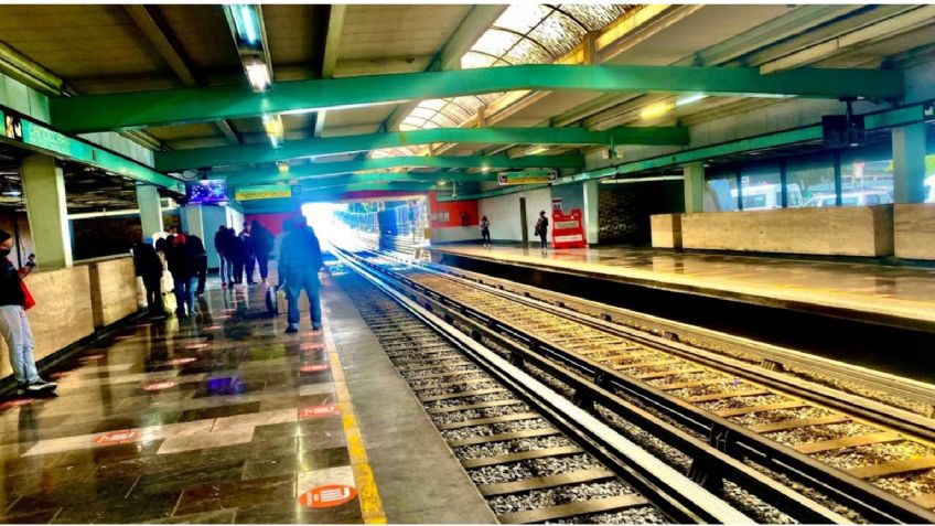 Metro CDMX: muere persona tras arrojarse a las vías de la estación Candelaria de la Línea 4