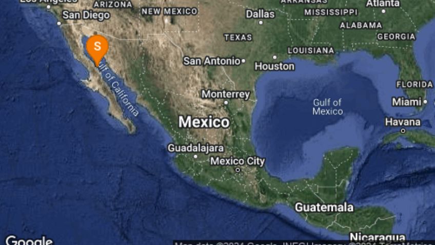 Sismo hoy: se registra temblor de 4 en Guerrero Negro, Baja California Sur