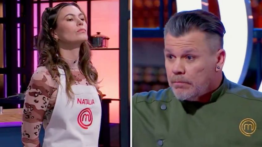 El chef Poncho Cadena explota contra Nátalia Subtil por hacer berrinche y no ponerse el mandil negro | VIDEO