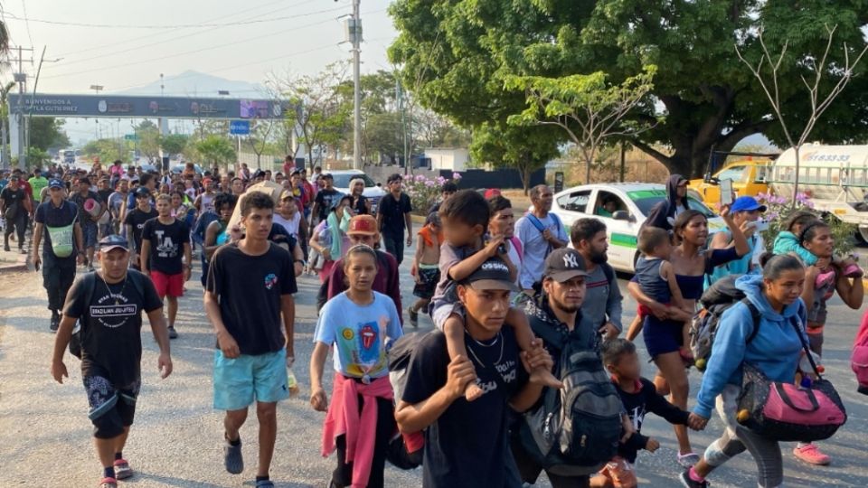 Buscan caminar este día un total de 66 kilómetros y descansar por la tarde noche.