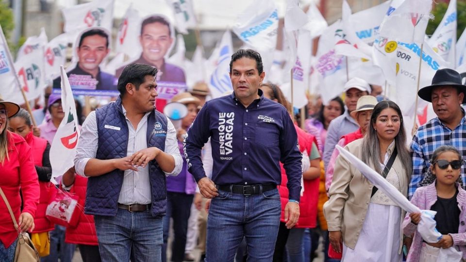 'Vamos a ganar el. Estado de México, porque somos más los que queremos un México en paz, democrático y con tranquilidad'