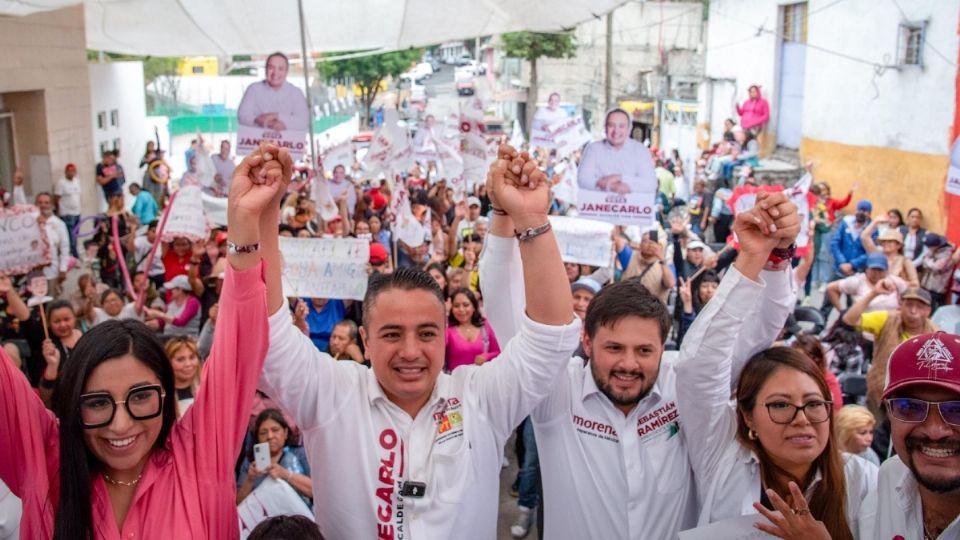 Lozano destacó que de ganar las elecciones se crearán pasos peatonales en las zonas más inseguras de la demarcación