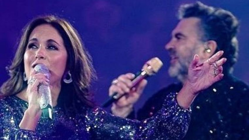 "Lo amo mucho": Lucero le declara su amor a Mijares en pleno programa de "Juego de Voces" | VIDEO