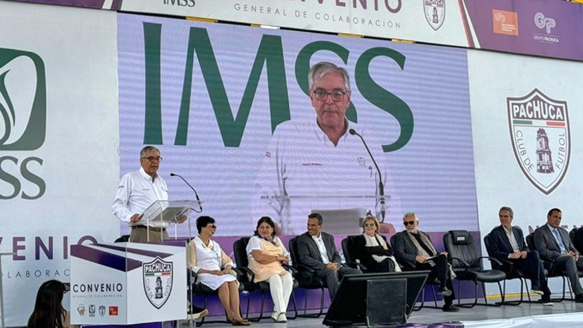 Firman convenio IMSS Hidalgo y Club Pachuca para promover acceso al deporte en instalaciones del Seguro Social