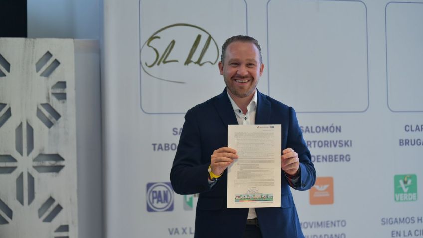 Santiago Taboada promete salud, alimentación y educación para las niñas y niños