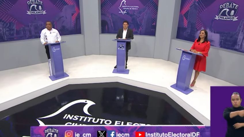 Estos fueron los mejores momentos del debate entre los candidatos a gobernar la alcaldía Milpa Alta