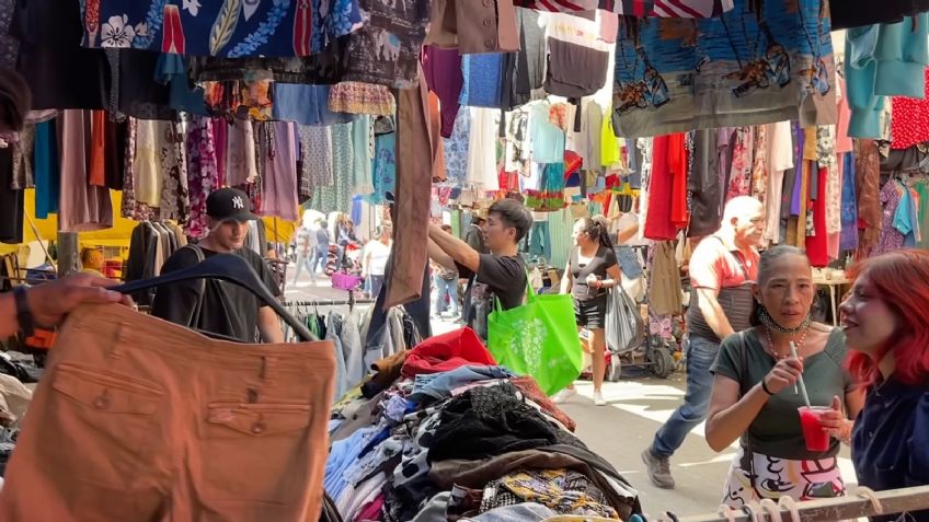 Tepito: en esta calle venden ropa de paca, encuentras desde 5 pesos