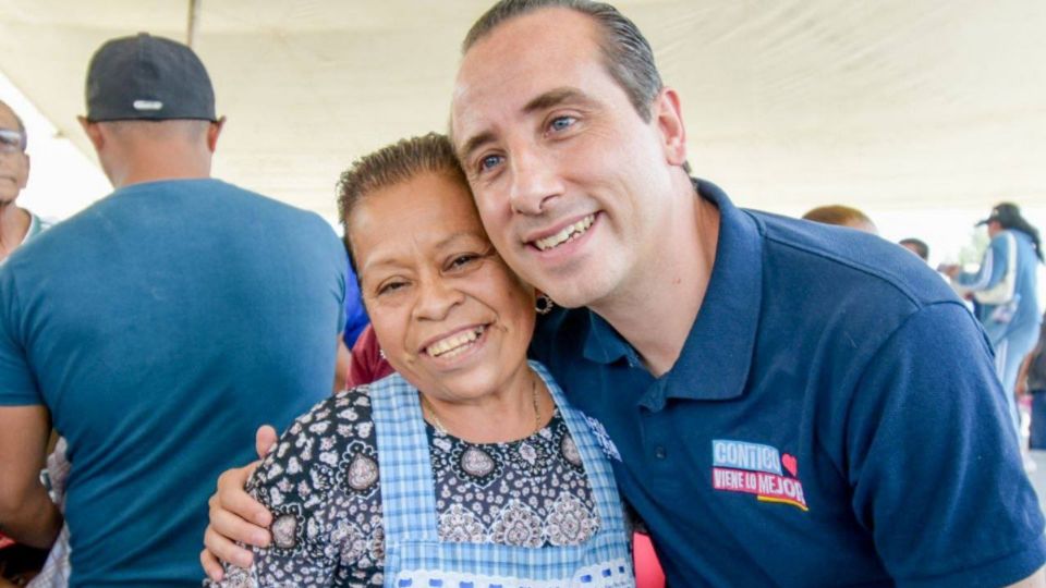 El candidato del Partido Acción Nacional (PAN) para la presidencia municipal de Puebla, Mario Riestra Piña.