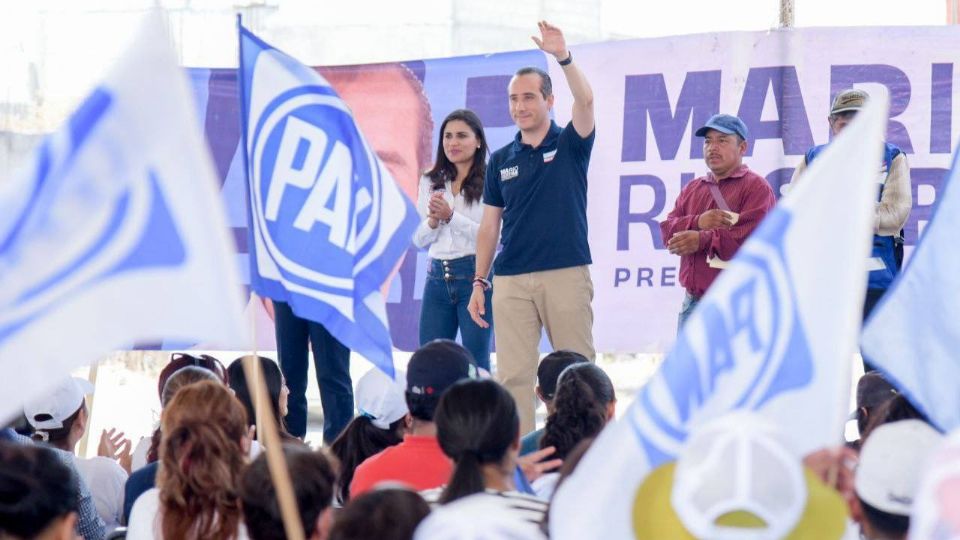 Mario Riestra, candidato panista a la presidencia municipal de Puebla.