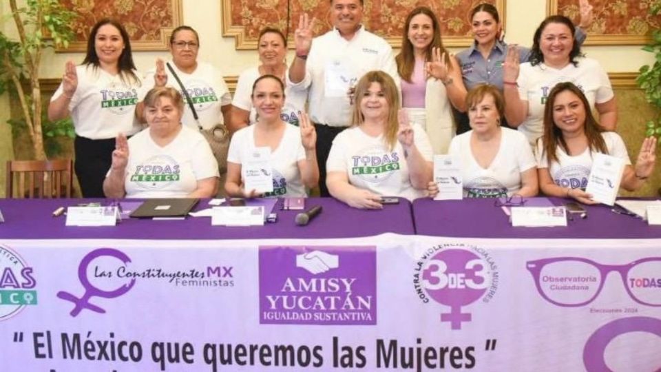 La AMISY es un compromiso para realizar acciones que protejan e impulsen a todas las mujeres que viven en Yucatán.