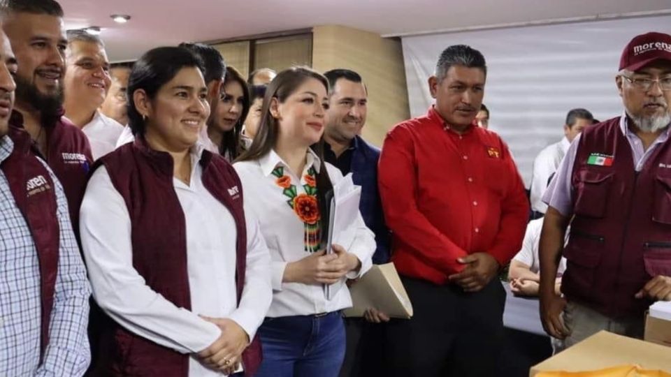 'Hemos hecho un fuerte trabajo con cada una y cada uno de los candidatos para consolidar este registro', aseguró Blanco.