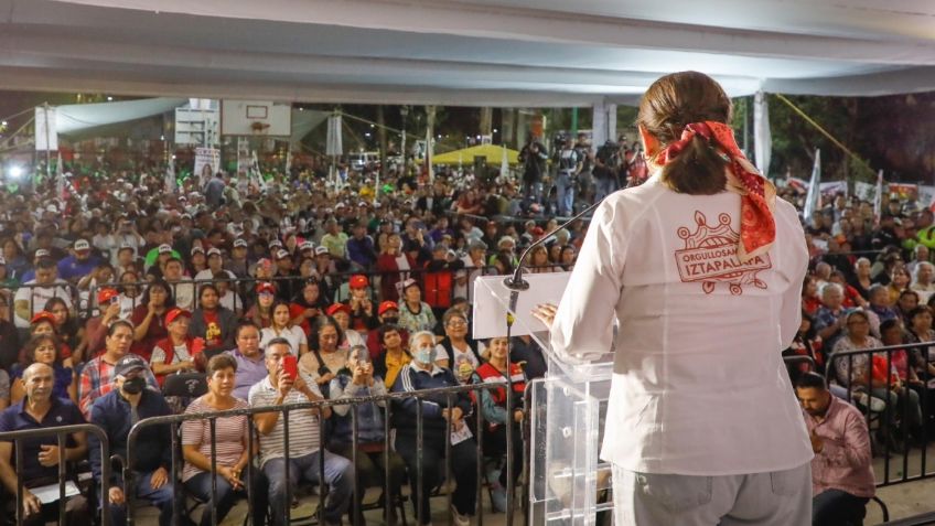 Aleida Alavez señala cinismo de candidatas y candidatos de la oposición