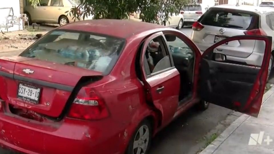 Auto en que vivía el exdocente