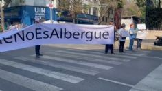 VIDEO: bloquean Bucareli y General Prim para exigir reubicación de campamento migrante