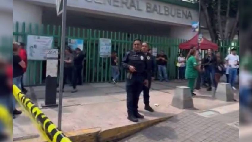 IMÁGENES FUERTES: así atacaron a balazos al presunto extorsionador de la Unión Tepito en el hospital Balbuena