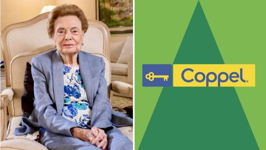 Coppel: Muere Yolanda Luken, la esposa del fundador de las tiendas departamentales