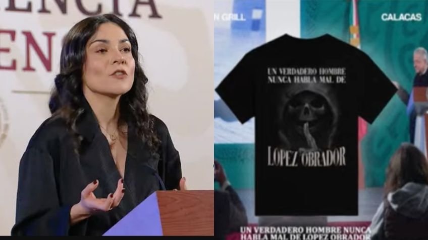 García Vilchis sobre playera de la Santa Muerte a favor de AMLO: "un meme se convirtió en noticia"