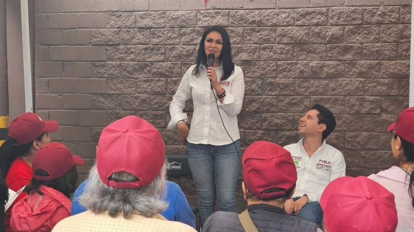 Acusa Lety Varela agresiones contra vecinos de Benito Juárez por exhibir apoyo a Morena