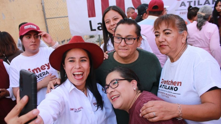 Simey Olvera hace compromiso con empleo y desarrollo en Hidalgo