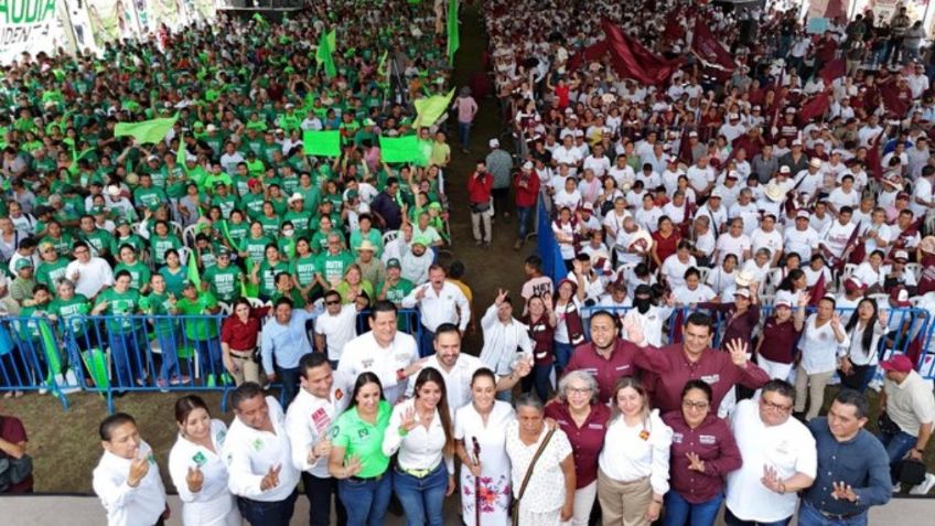 Claudia Sheinbaum se compromete a gobernar con los principios de Tamazunchale, San Luis Potosí