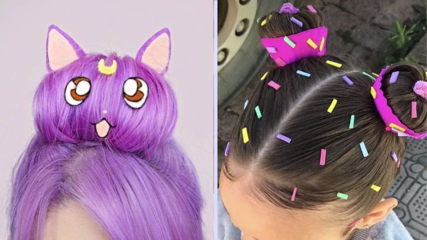 Peinados locos: 3 ideas kawaii para peinar a tu pequeña el Día del Niño