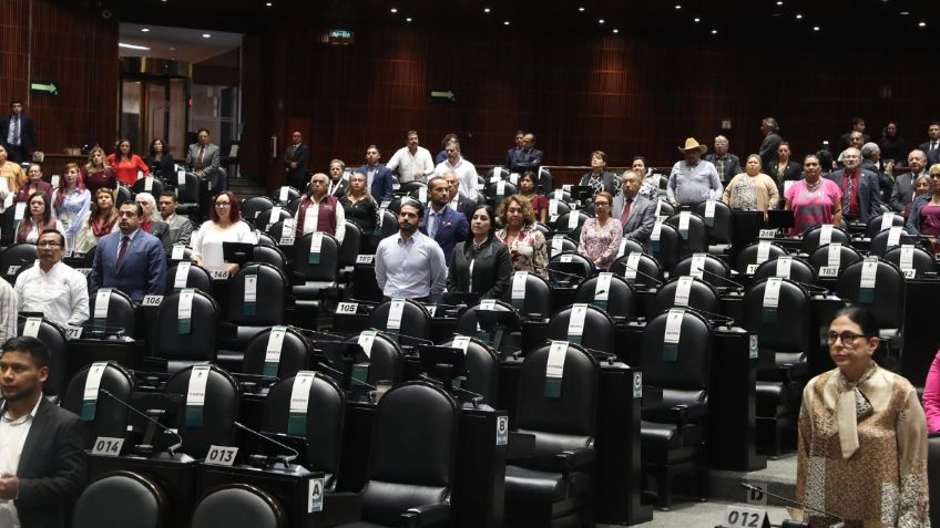 Aprueban diputados en lo general reformas a la Ley de Amnistía