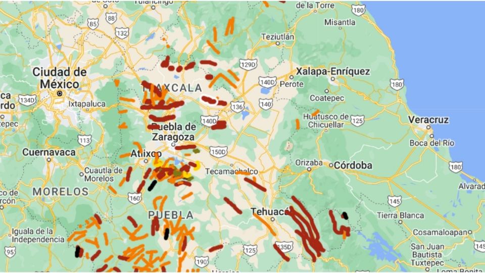 El objetivo del mapa es que la ciudadanía pueda prevenirse ante un movimiento