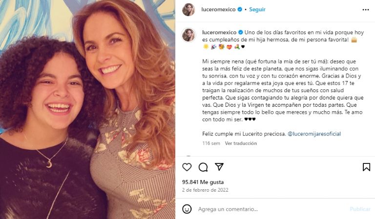 Lucero y Lucerito Mijares