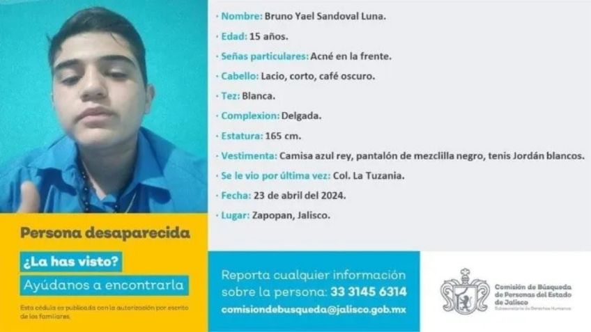 Localizan a Bruno, estudiante de la UdeG reportado como desaparecido