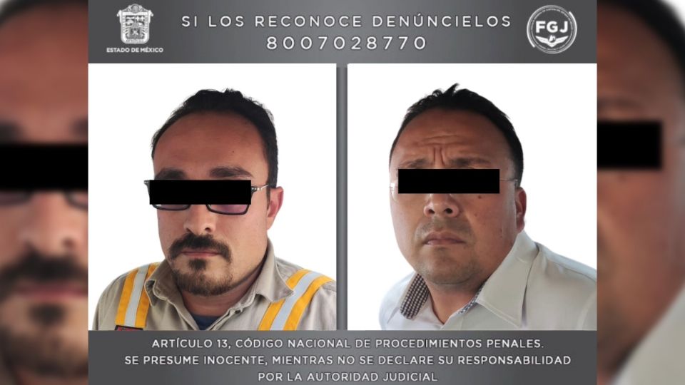 Los presuntos responsables fueron capturados por autoridades mexiquenses.