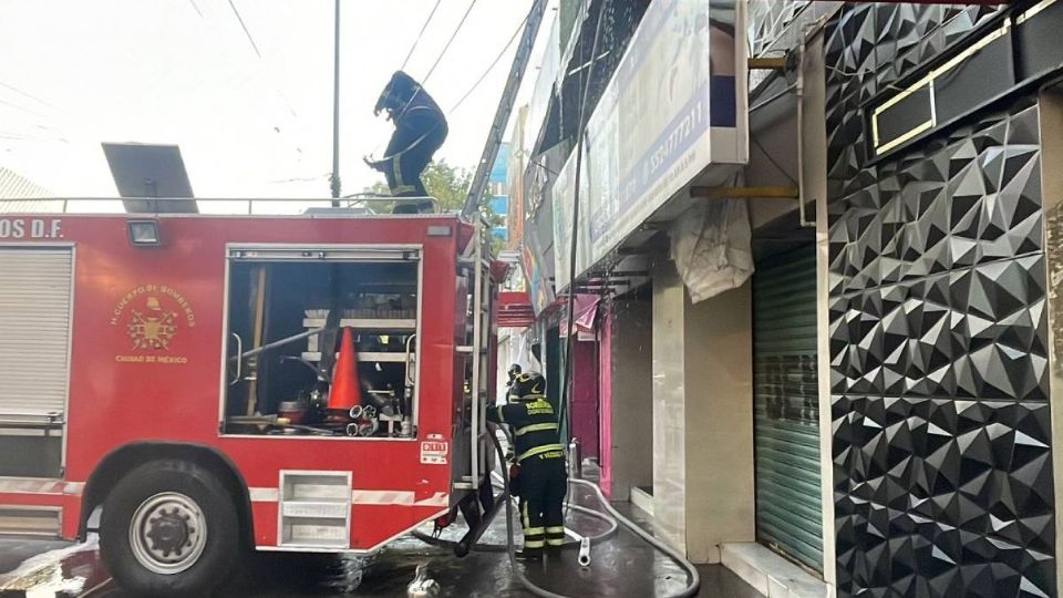 Incendio en bar de la CDMX