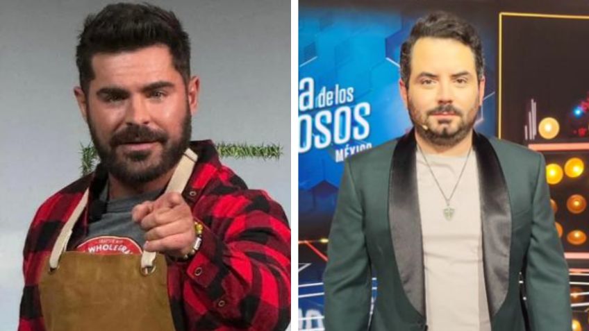 ¿José Eduardo Derbez eres tú? Zac Efron es comparado con él debido a su cambio físico