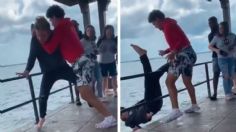 Joven lanza al mar a su hermano, aseguran que fue por vender su cuenta de Free Fire: VIDEO