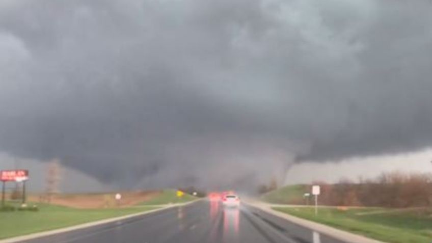 ¡Catastróficos! Así se vivió el paso de los tornados que azotaron Iowa y Nebraska: VIDEOS