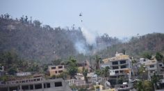 Controlado el 90 por ciento del incendio forestal de El Veladero en Acapulco