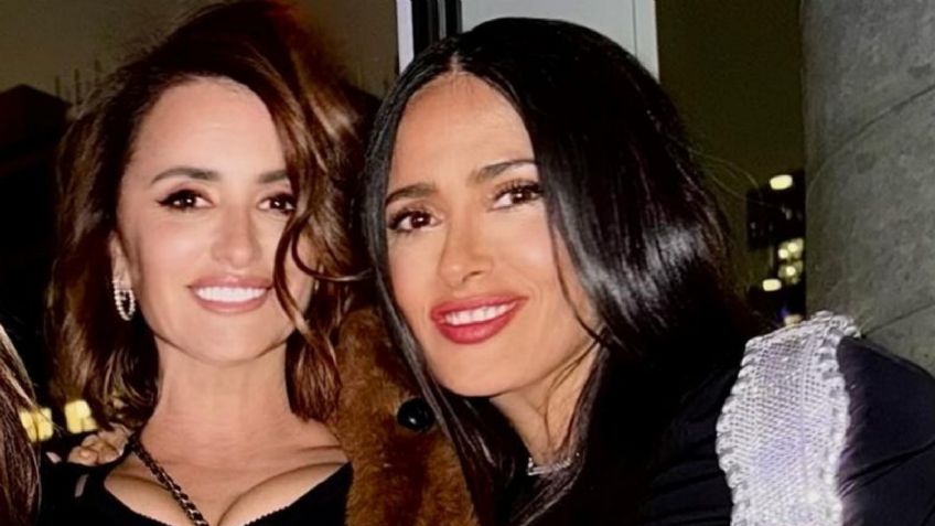 Salma Hayek se pone emotiva y le dedica un conmovedor mensaje a Penélope Cruz, su confidente y fiel amiga