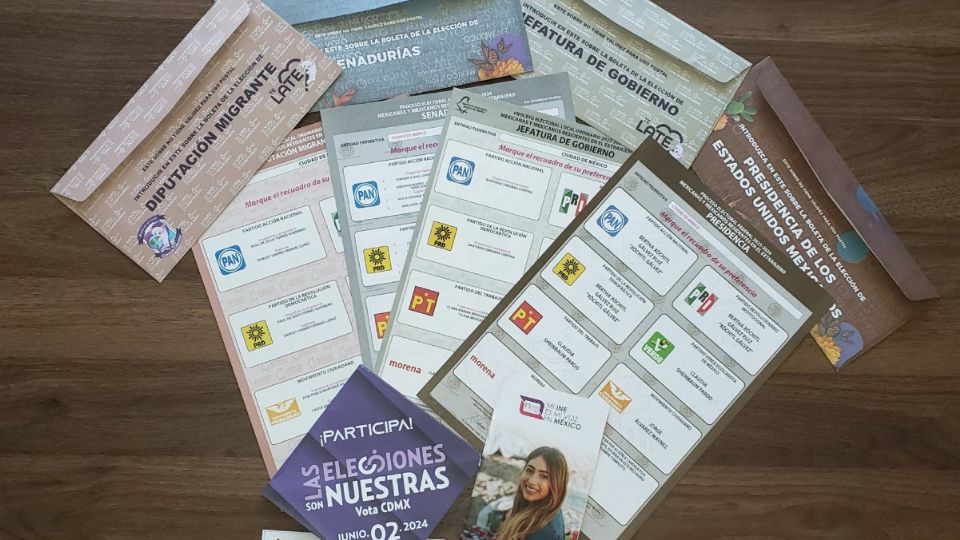 Llegan al INE 2 mil 580 paquetes electorales que fueron enviados por vía postal a mexicanos que viven en el extranjero