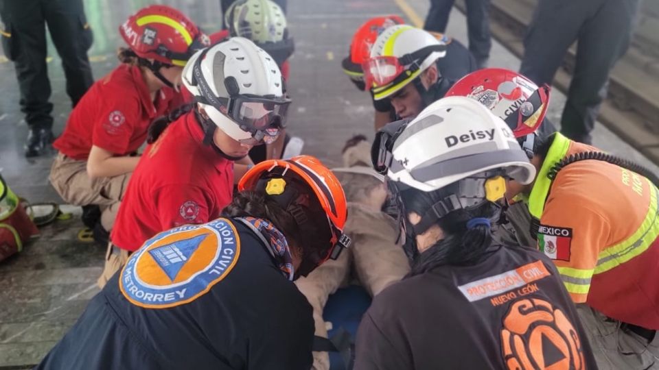 Accidente en el Metro