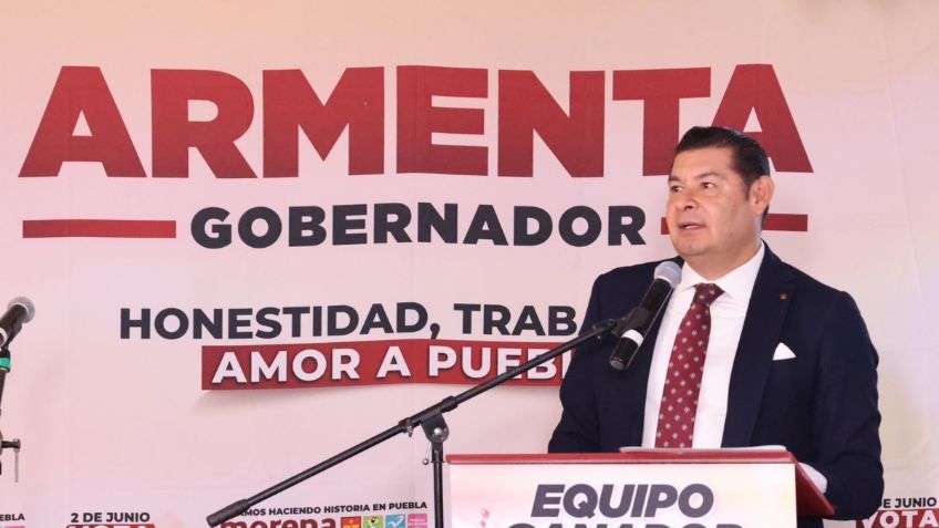 Armenta recibirá constancia de mayoría que lo acredita gobernador de Puebla