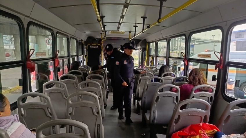 Edomex despliega policías de género en paraderos y transporte público para combatir violencia contra las mujeres