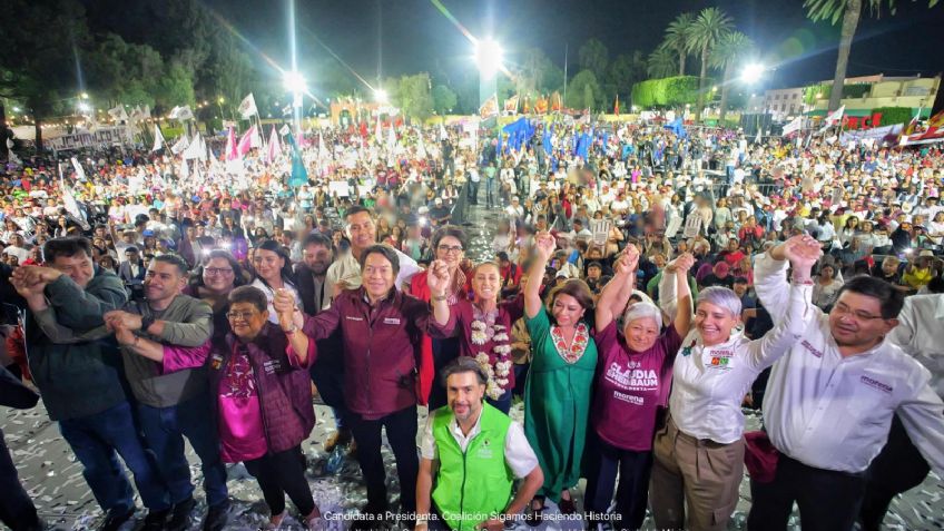 Sheinbaum llama a capitalinos a votar por ella el dos de junio