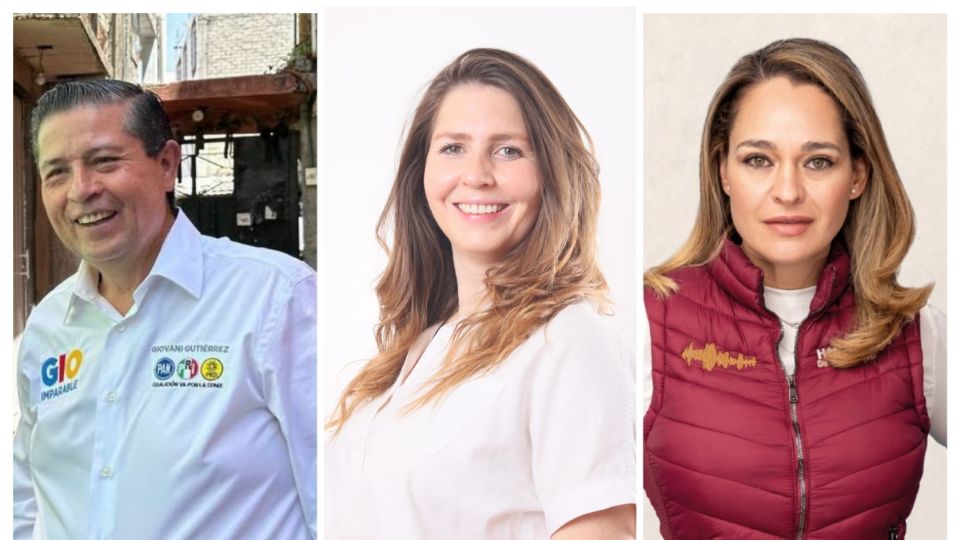 Hannah de Lamadrid, Sofía Margarita Provencio Odonoghue y Giovani Gutiérrez son los candidatos a la alcaldía de Coyoacán