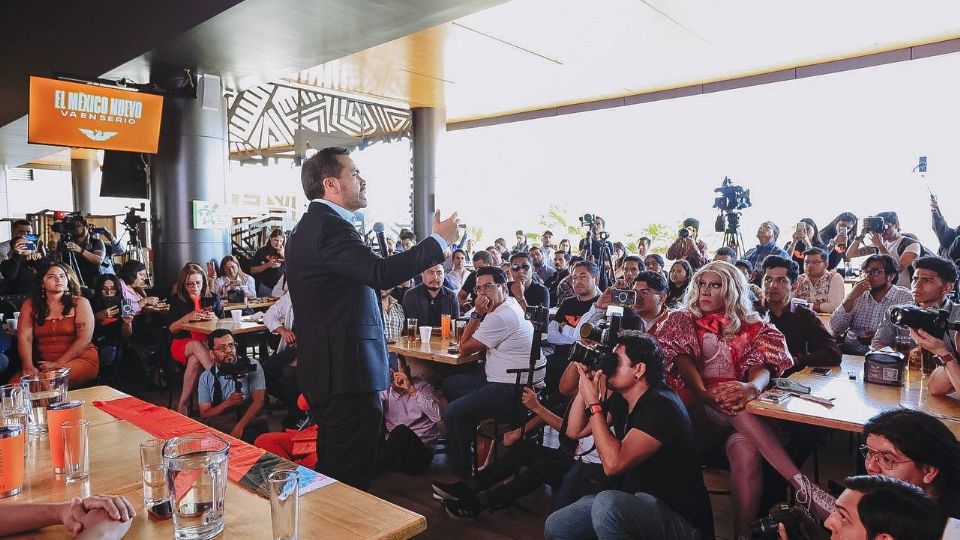 El candidato de Movimiento Ciudadano, en Guanajuato.