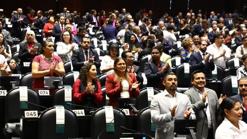 Diputados de Morena externan respaldo a Claudia Sheinbaum en cierre de la LXV Legislatura